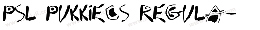 PSL PukkieCS Regula字体转换
